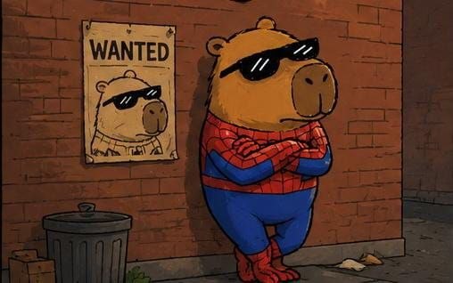 Wanted for excessive calm.